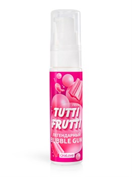 Интимный гель TUTTI-FRUTTI BUBBLE GUM 30 г LB-30021