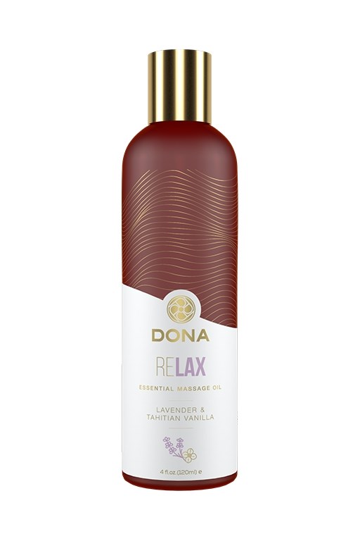 Эфирное массажное масло Dona с ароматом тиянской ванили и лаванды, 120 мл - фото 142379