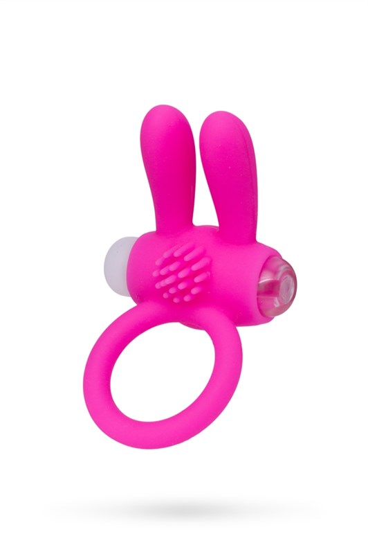 Эрекционное кольцо на пенис со стимулятором клитора TOYFA A-Toys, Ø2,5 см - фото 142679