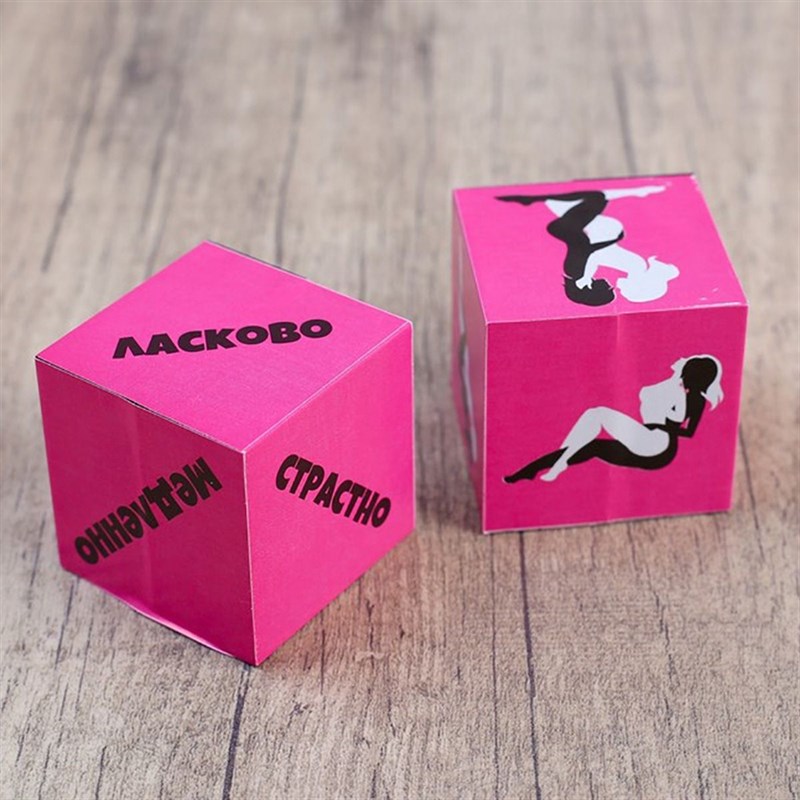 Кубики для любовных игр "Девушки" - фото 147966