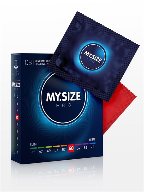 Презервативы MY.SIZE размер 60 - 3 шт. - фото 148020