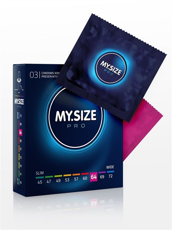 Презервативы MY.SIZE размер 64 - 3 шт. - фото 148022