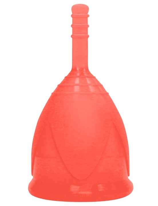 Менструальная чаша, S, 35 мл (красная) - фото 150180