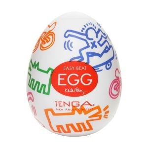 Мастурбатор-яйцо Tenga Keith Haring EGG STREET - фото 163508