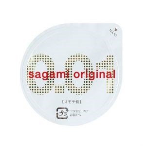 Ультратонкий полиуретановый презерватив Sagami Original 0.01, 1 шт - фото 163513