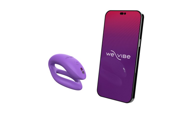 Парный вибратор с мобильным приложением We-Vibe Sync O Light Purple - фото 164287