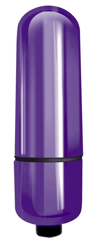 Фиолетовая вибропуля Mady, 6 см - фото 164982