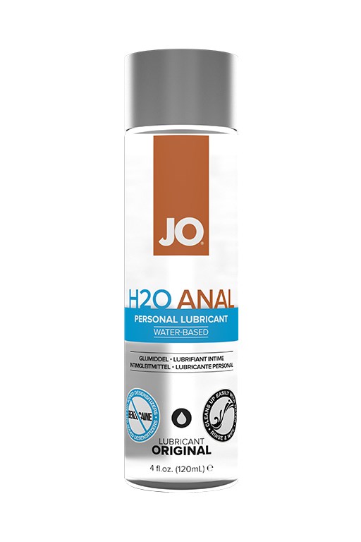 Анальный лубрикант на водной основе JO Anal H2O, 120 мл JO40107 - фото 165632