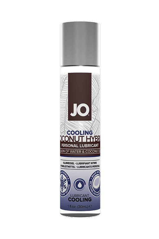 Водно-кокосовый лубрикант с охлаждающим эффектом / JO Lubricant Coco-Hybrid Cooling, 30 мл JO10555 - фото 165817
