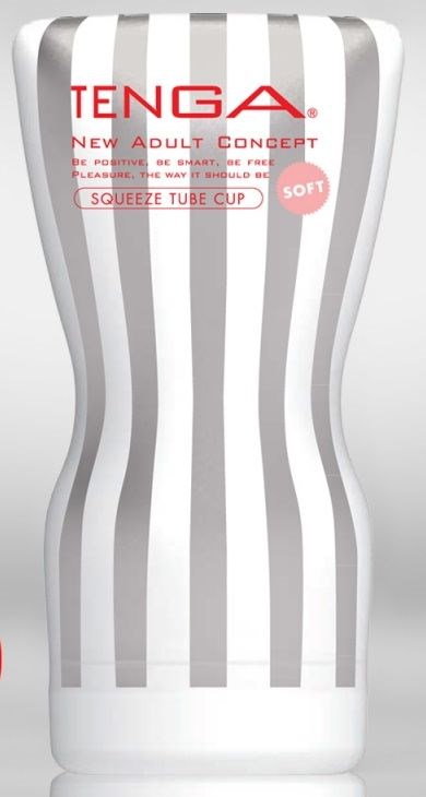 Мастурбатор TENGA Squeeze Tube Cup Soft TOC202S - фото 166403