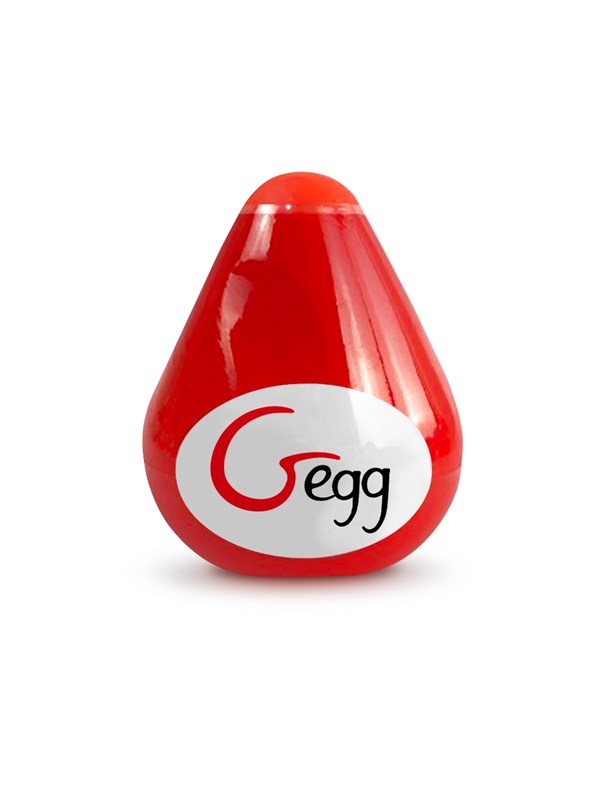 Красное яйцо-маструбатор Gvibe Gegg Red FT10554 - фото 166594