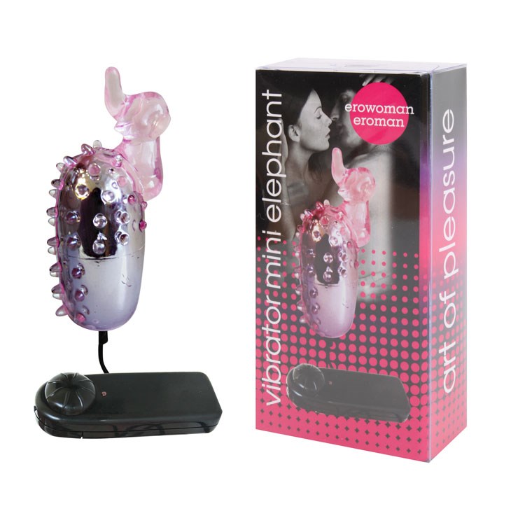 Виброяйцо Слоник VIBRATOR mini ELEPHANT EE-10023 - фото 166740