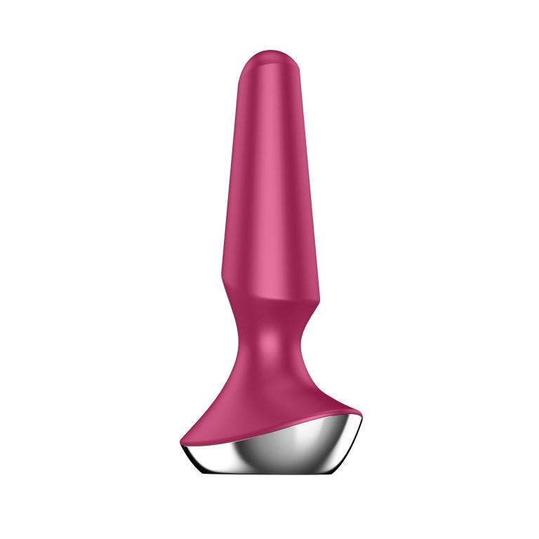 Анальная пробка с вибрацией Satisfyer Plug Ilicious 2 (малиновый) 4003276BERRY - фото 167285