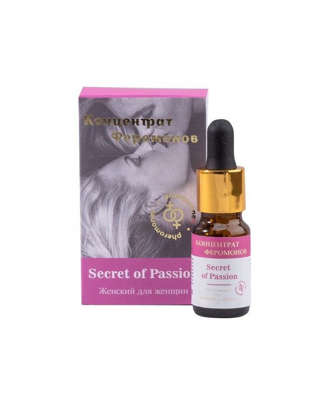 Концентрат феромонов Женский для Женщин Secret of Passion, 9 мл MG003 - фото 167574