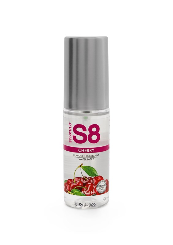 Вкусовой лубрикант для техник "глубокая глотка" WB Flavored Lube вишня, 50 мл STF7406ch - фото 167713