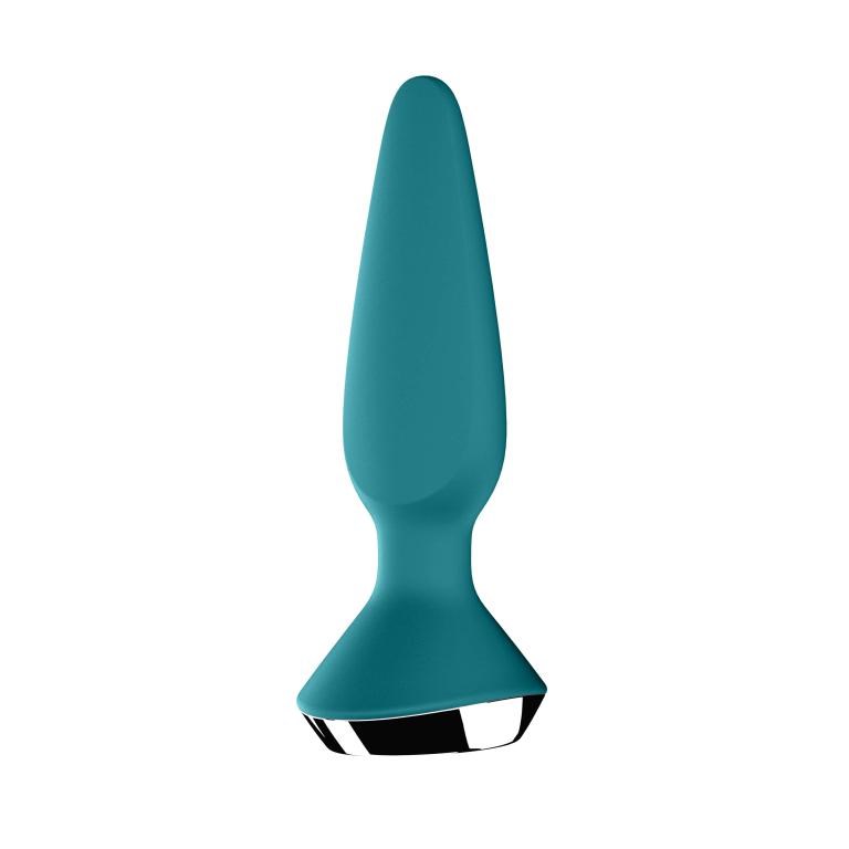 Анальная пробка с вибрацией Satisfyer Plug Ilicious 1 (мятный) 4003214 - фото 167916