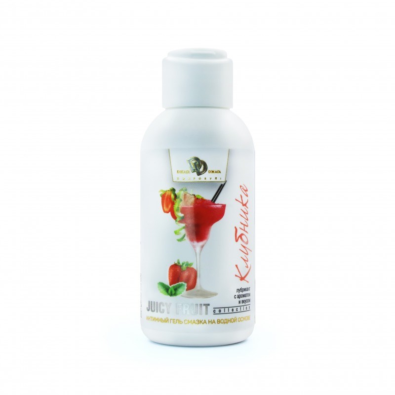 Интимный гель-смазка JUICY FRUIT (Клубника в сливках), 100 мл BMN0086 - фото 168123