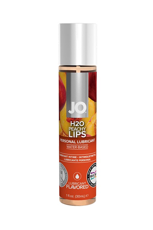 Съедобный лубрикант "Сочный персик" JO Flavored Peachy Lips, 30 мл JO30126 - фото 168274