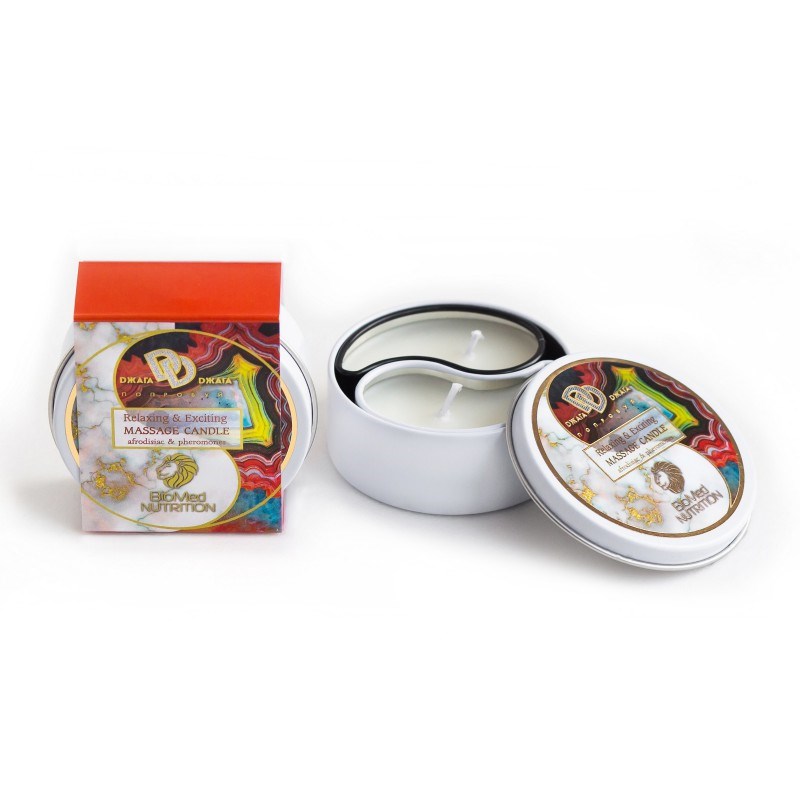 Массажная свеча Relaxing & Exciting Massage Candle Фруктовая фантазия, 30 мл BMN0077 - фото 168501