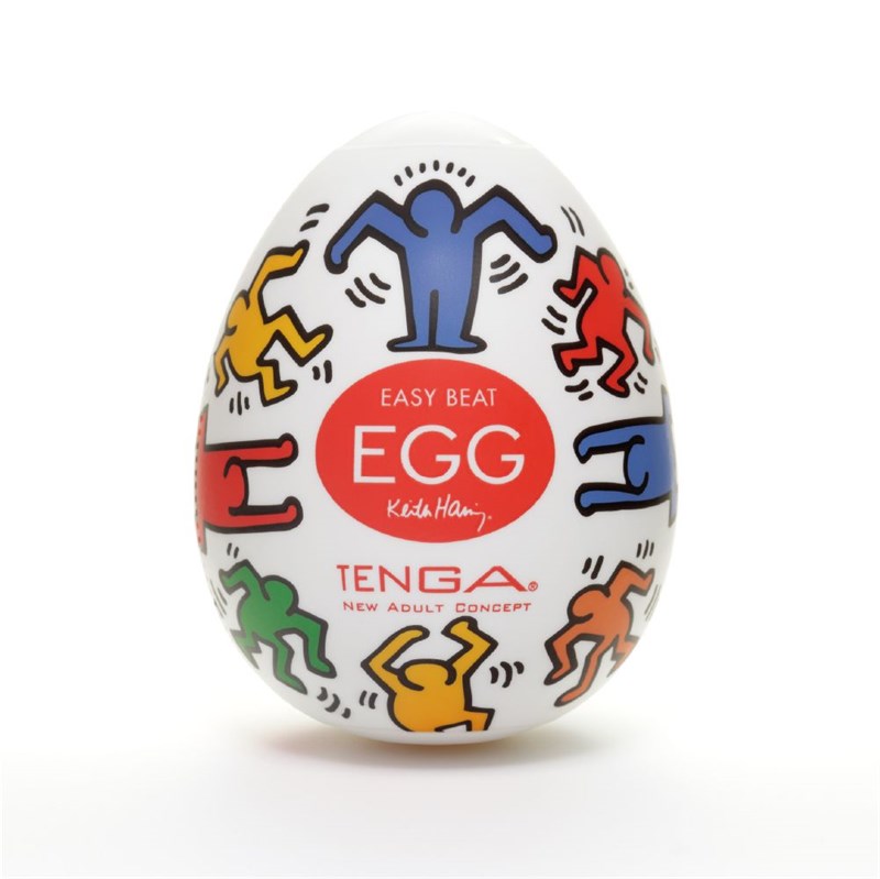 Мастурбатор-яйцо Keith Haring EGG DANCE KHE002 - фото 168941