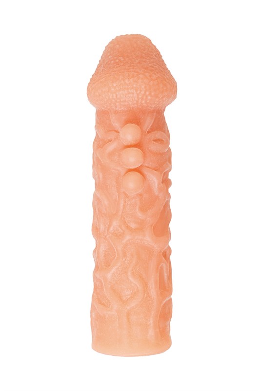 Насадка на член с шершавой головкой Cock Sleeve 007 Size L - 17,6 см CS.007-L - фото 169722