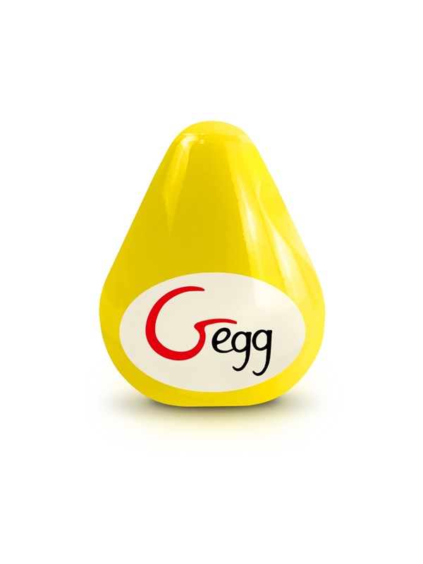 Желтое яйцо-маструбатор Gvibe Gegg Yellow FT10547 - фото 170048