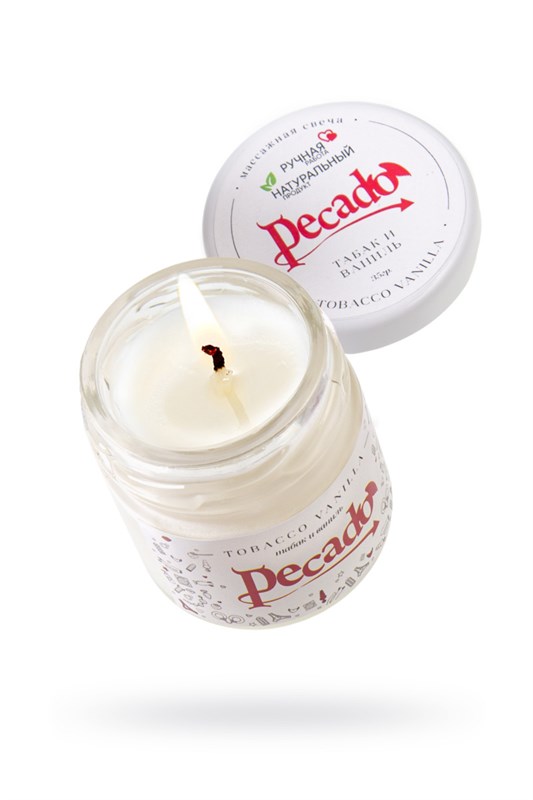 Массажная свеча Pecado BDSM, Tobacco Vanilla 35мл 12037-03 - фото 170453