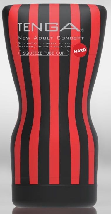 Мастурбатор TENGA Squeeze Tube Cup Hard TOC202H - фото 171246