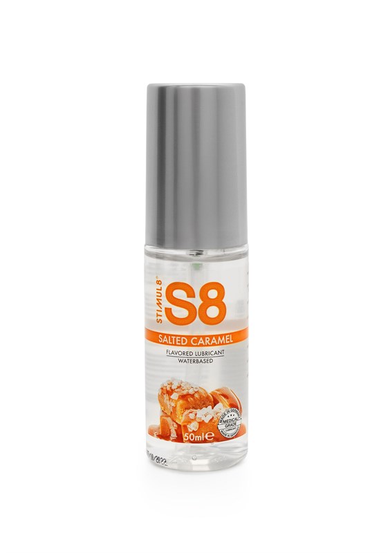 Вкусовой лубрикант для техник "глубокая глотка" WB Flavored Lube карамель, 50 мл STF7406car - фото 171748