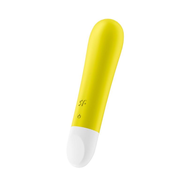 Мини вибромассажер Satisfyer Ultra Power Bullet 1 (желтый) 4007793 - фото 172515