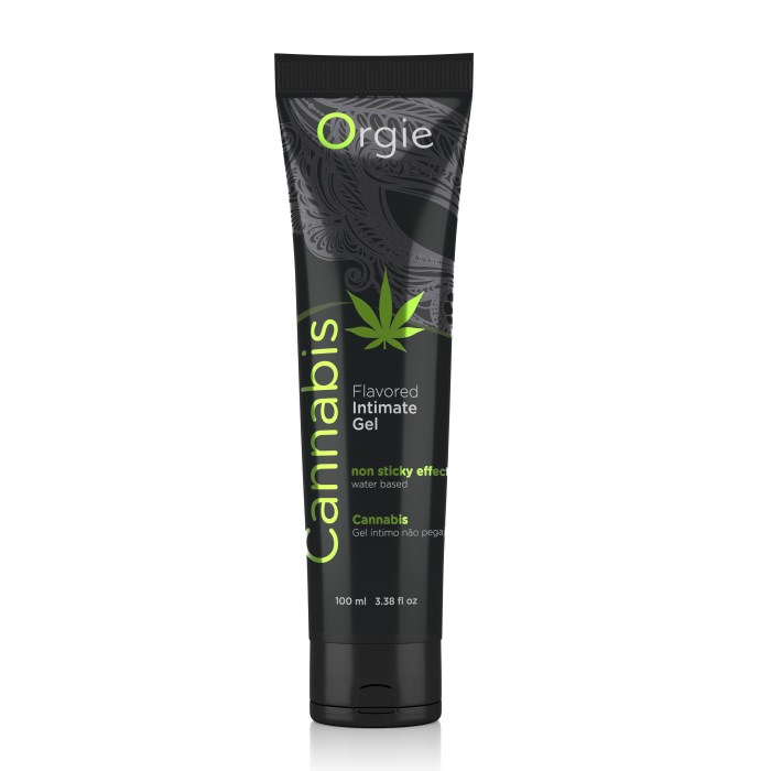 Интимный гель с ароматом каннабиса Orgie Lube Tube Cannabis, 100 мл 51485 - фото 173009