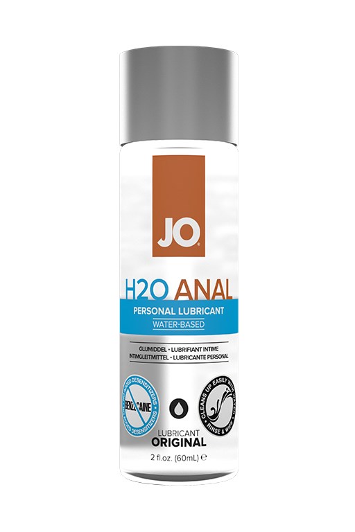Анальный лубрикант на водной основе JO Anal H2O, 60 мл JO40111 - фото 173174