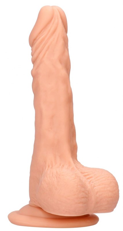 Фаллоимитатор Realistic Dildo With Balls, 24 см REA063FLE - фото 173606