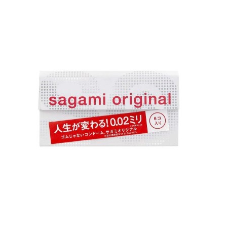 Презервативы Sagami Original 002 полиуретановые 6шт. + Гель-лубрикант Wettrust 2мл\ 150584 - фото 173820