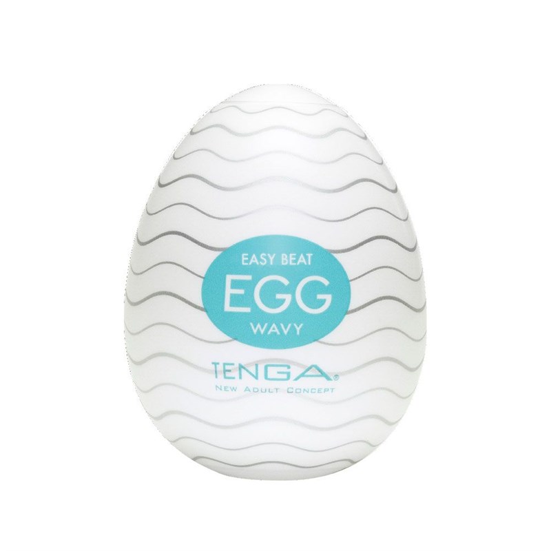 Мастурбатор-яйцо EGG Wavy EGG001 - фото 174533