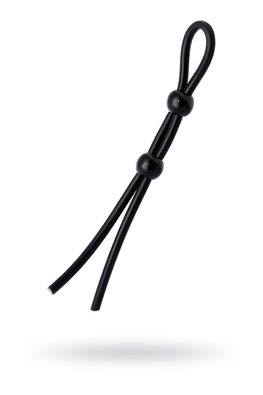 Лассо на пенис A-toys by TOYFA с двумя бусинами, 19,5 см 10T00014560 - фото 175567