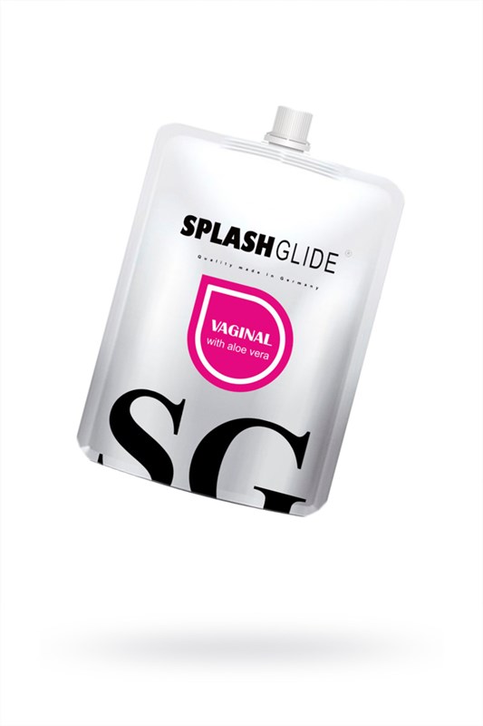 Вагинальный лубрикант Splashglide VAGINAL with aloe vera, на водной основе, 100 мл 404 - фото 175999