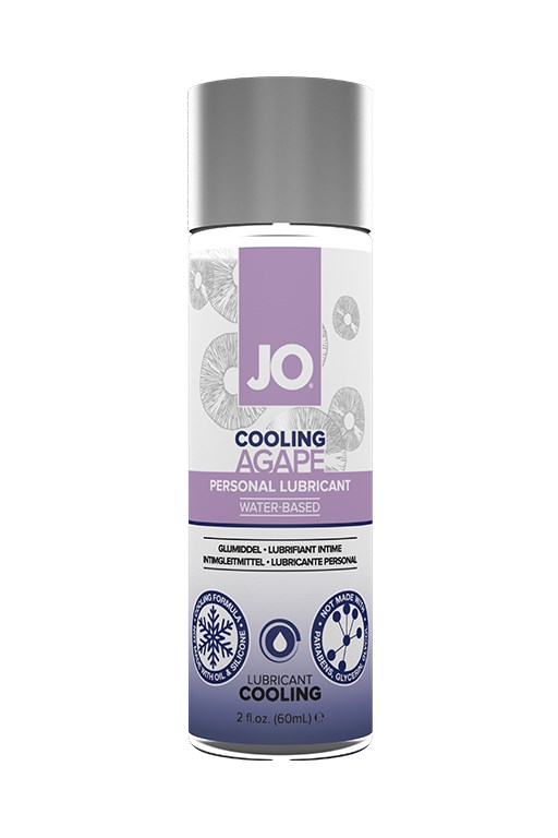 Охлаждающий легкий гипоаллергенный лубрикант / JO Agape Cooling 2 oz - 60 мл. JO42026 - фото 176475