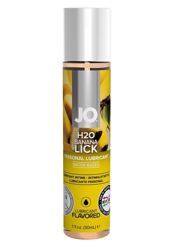 Съедобный лубрикант "Банан" JO Flavored Banana Lick, 30 мл JO30123 - фото 176497