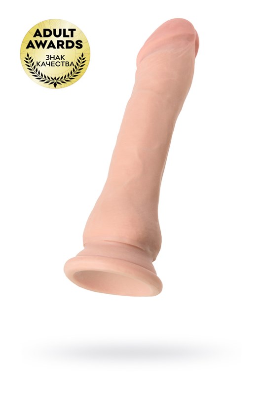 Реалистичный фаллоимитатор TOYFA RealStick Elite Quentin, TPR, телесный, 21 см, 4,5 см 982028-1 - фото 177074