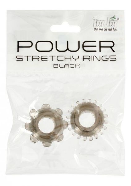 Набор эрекционных колец Power Stretchy Rings, 2 шт TOY9936 - фото 177525