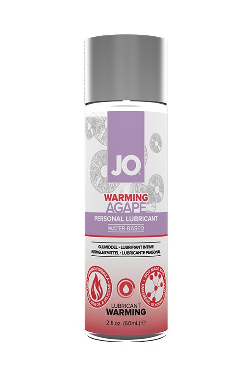 Согревающий легкий гипоаллергенный лубрикант / JO Agape Warming 2 oz - 60 мл JO42009 - фото 177974