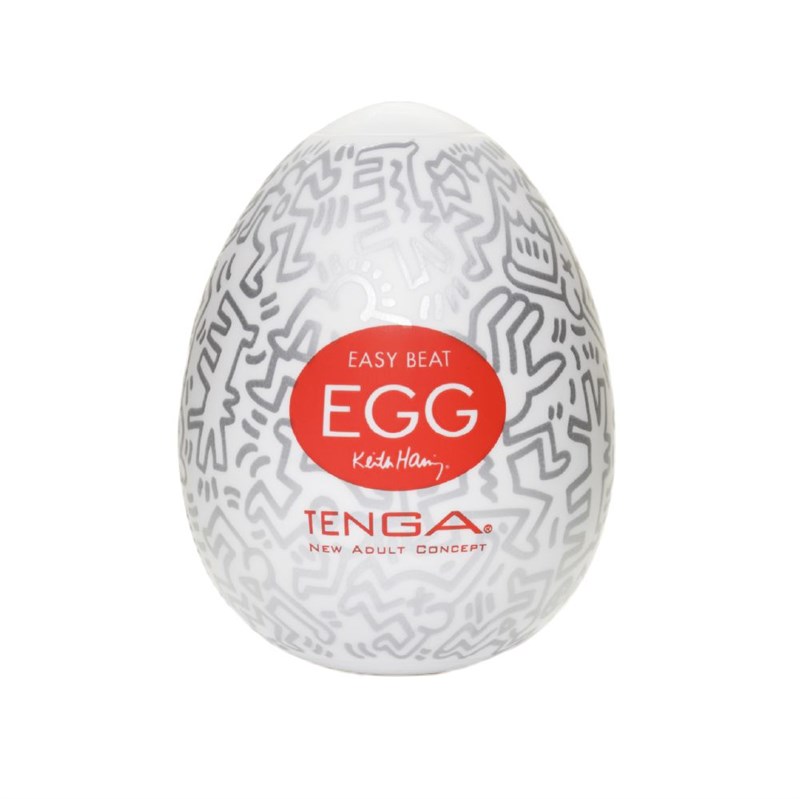 Мастурбатор-яйцо Keith Haring EGG PARTY KHE003 - фото 178218