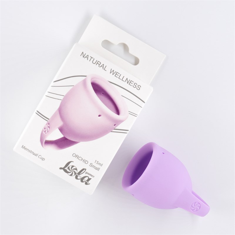 Менструальная чаша Natural Wellness Orchid 15 ml lavander 4000-13lola - фото 178601
