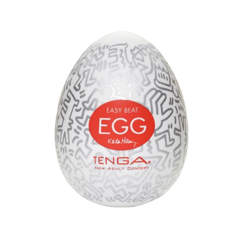 Мастурбатор-яйцо Keith Haring EGG PARTY KHE003 - фото 178681