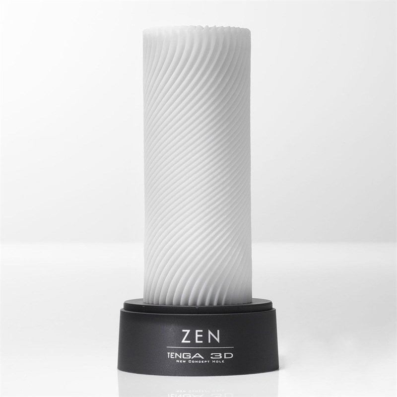 Белый 3D мастурбатор ZEN TNH003 - фото 179362