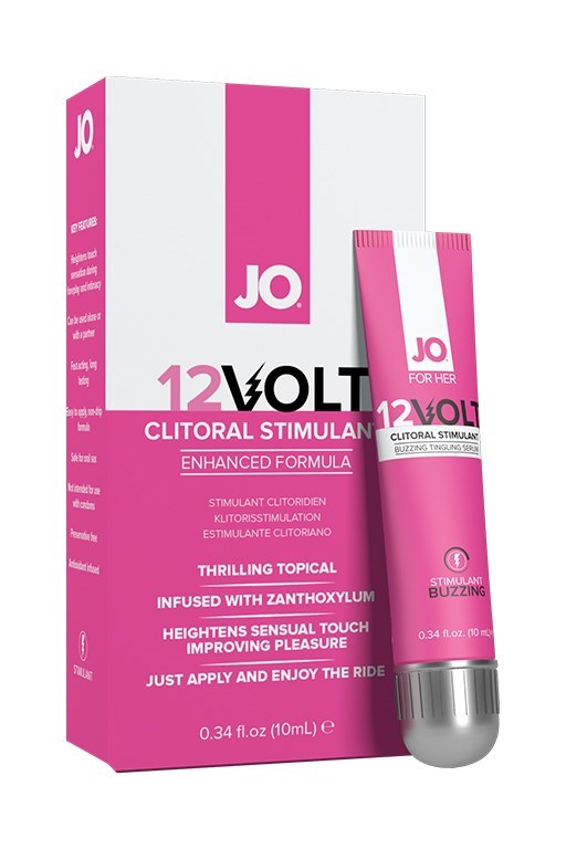 Жидкий вибратор умеренного действия JO 12 Volt, 10 мл JO41217 - фото 179529