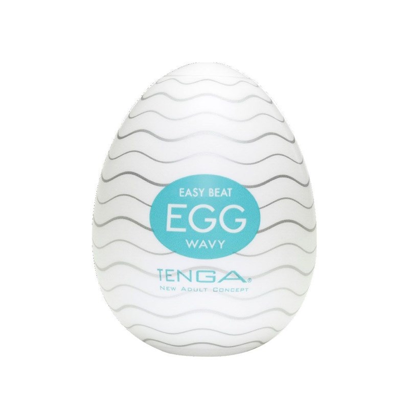Мастурбатор-яйцо EGG Wavy EGG001 - фото 180335