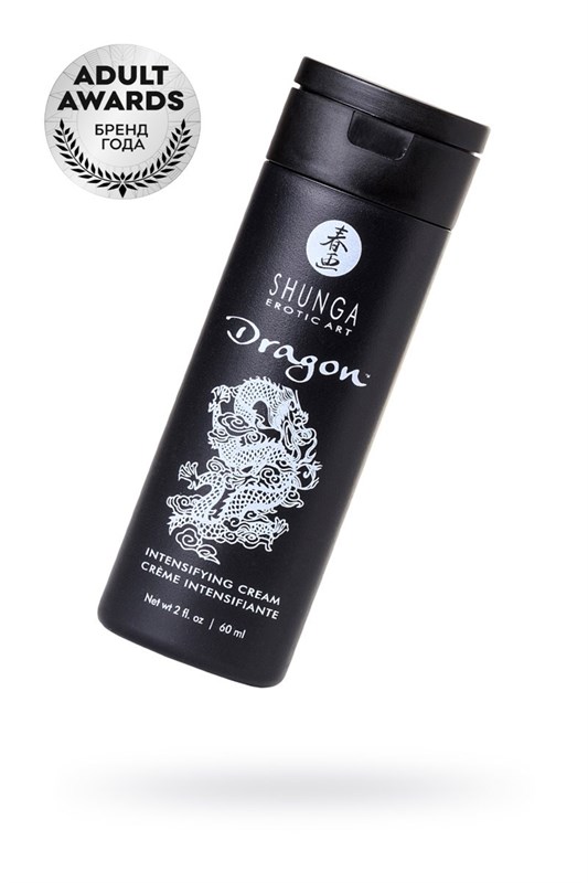 Крем для усиления эрекции SHUNGA DRAGON с возбуждающим эффектом «ЛЕДЯНОГО ОГНЯ», 60 мл 275200 - фото 180464