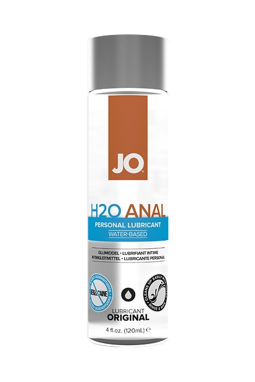 Анальный лубрикант на водной основе JO Anal H2O, 120 мл JO40107 - фото 181206